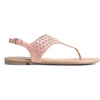 image:imageDREAM PAIRS Womens Rhinestone Casual Wear Cute Gladiator Flat Sandals Beach Dressy TStrap Thong SandalsPink