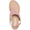 image:imageDREAM PAIRS Womens Rhinestone Casual Wear Cute Gladiator Flat Sandals Beach Dressy TStrap Thong SandalsPink