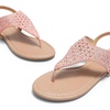 image:imageDREAM PAIRS Womens Rhinestone Casual Wear Cute Gladiator Flat Sandals Beach Dressy TStrap Thong SandalsPink