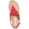image:imageDREAM PAIRS Womens Rhinestone Casual Wear Cute Gladiator Flat Sandals Beach Dressy TStrap Thong SandalsRed