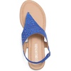 image:imageDREAM PAIRS Womens Rhinestone Casual Wear Cute Gladiator Flat Sandals Beach Dressy TStrap Thong SandalsRoyalBlue