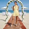 image:imageDREAM PAIRS Womens Rhinestone Casual Wear Cute Gladiator Flat Sandals Beach Dressy TStrap Thong SandalsWhite
