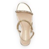 image:imageDREAM PAIRS Womens Rhinestone Sandals Open Toe Casual Dressy Sparkly Comfortable Flat Summer ShoesGold