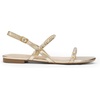 image:imageDREAM PAIRS Womens Rhinestone Sandals Open Toe Casual Dressy Sparkly Comfortable Flat Summer ShoesGold