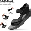 image:imageDREAM PAIRS Womens Sandals Open Toe Lightweight Summer Shoes Walking Casual OutdoorBlack