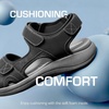 image:imageDREAM PAIRS Womens Sandals Open Toe Lightweight Summer Shoes Walking Casual OutdoorBlack