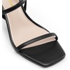 image:imageDREAM PAIRS Womens Slingback Heels High Stilettos Open Square Toe Ankle Strap Pumps Sexy Comfort Strappy Dress Shoes Wedding Bridal Heeled SandalsBlackpu