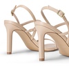 image:imageDREAM PAIRS Womens Slingback Heels High Stilettos Open Square Toe Ankle Strap Pumps Sexy Comfort Strappy Dress Shoes Wedding Bridal Heeled SandalsNudepu
