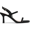 image:imageDREAM PAIRS Womens Slingback Heels Square Open Toe Strappy Sandals Ankle Strap High Heeled Dressy ShoesBlacknubuck