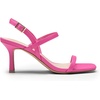 image:imageDREAM PAIRS Womens Slingback Heels Square Open Toe Strappy Sandals Ankle Strap High Heeled Dressy ShoesHot Pink
