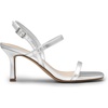 image:imageDREAM PAIRS Womens Slingback Heels Square Open Toe Strappy Sandals Ankle Strap High Heeled Dressy ShoesSilver