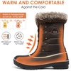 image:imageDREAM PAIRS Womens Snow BootsBrown