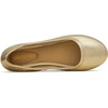 image:imageDREAM PAIRS Womens Solefina Solid Plain Walking Classic Ballet Flats ShoesGoldPu