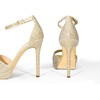 image:imageDREAM PAIRS Womens Stiletto High Heels Platform Ankle Strap Square Open Toe Dress Sexy SandalsGoldrhinestone
