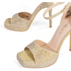image:imageDREAM PAIRS Womens Stiletto High Heels Platform Ankle Strap Square Open Toe Dress Sexy SandalsGoldrhinestone