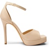 image:imageDREAM PAIRS Womens Stiletto High Heels Platform Ankle Strap Square Open Toe Dress Sexy SandalsNudepu