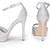 image:imageDREAM PAIRS Womens Stiletto High Heels Platform Ankle Strap Square Open Toe Dress Sexy SandalsSilverrhinestone