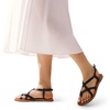 image:imageDREAM PAIRS Womens Strappy Flat Sandals