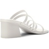 image:imageDREAM PAIRS Womens Strappy Heels Block Open Toe Low Heel Chunky Mules Sandals Dress ShoesWhite
