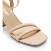 image:imageDREAM PAIRS Womens Strappy Round Heels Open Square Toe Ankle Strap Party Sandals Dress ShoesNudepu