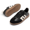 image:imageDREAM PAIRS Womens Tennis Sneakers Walking Flat LowTop Casual LaceUp Comfortable Nia Fashion Sneakers ShoesBlack