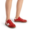 image:imageDREAM PAIRS Womens Tennis Sneakers Walking Flat LowTop Casual LaceUp Comfortable Nia Fashion Sneakers ShoesRedWhite