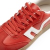 image:imageDREAM PAIRS Womens Tennis Sneakers Walking Flat LowTop Casual LaceUp Comfortable Nia Fashion Sneakers ShoesRedWhite