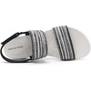 image:imageDREAM PAIRS Womens Walking Sandals Lightweight Soft Footbed Low Wedge Comfort Indoor Outdoor Flat SandalsBlack