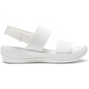 image:imageDREAM PAIRS Womens Walking Sandals Lightweight Soft Footbed Low Wedge Comfort Indoor Outdoor Flat SandalsWhite