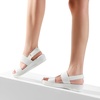 image:imageDREAM PAIRS Womens Walking Sandals Lightweight Soft Footbed Low Wedge Comfort Indoor Outdoor Flat SandalsWhite
