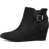 image:imageDREAM PAIRS Womens Wedge Ankle Boots Fall Low Heel Short Booties ShoesBlack