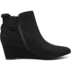 image:imageDREAM PAIRS Womens Wedge Ankle Boots Fall Low Heel Short Booties ShoesBlack