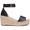 image:imageDREAM PAIRS Womens Wedge Sandals Open Toe Espadrilles Sandals Comfortable Dressy Ankle Strap Platform Sandals Suitable for Work Beach Summer ShoesBlack