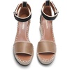 image:imageDREAM PAIRS Womens Wedge Sandals Open Toe Espadrilles Sandals Comfortable Dressy Ankle Strap Platform Sandals Suitable for Work Beach Summer ShoesBlackBrown