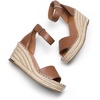 image:imageDREAM PAIRS Womens Wedge Sandals Open Toe Espadrilles Sandals Comfortable Dressy Ankle Strap Platform Sandals Suitable for Work Beach Summer ShoesBrown