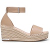 image:imageDREAM PAIRS Womens Wedge Sandals Open Toe Espadrilles Sandals Comfortable Dressy Ankle Strap Platform Sandals Suitable for Work Beach Summer ShoesNude