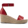 image:imageDREAM PAIRS Womens Wedge Sandals Open Toe Espadrilles Sandals Comfortable Dressy Ankle Strap Platform Sandals Suitable for Work Beach Summer ShoesRed