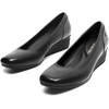 image:imageDREAM PAIRS Womens Wedge Shoes Closed Toe Low Heel Pumps Comfotable Dress ShoesBlackpu
