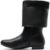 image:imageDREAM PAIRS Womens Wide Calf Knee High Pull On Fall Weather Winter BootsBlackPu
