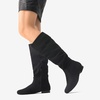 image:imageDREAM PAIRS Womens Wide Calf Knee High Pull On Fall Weather Winter BootsWideCalfBlack