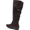 image:imageDREAM PAIRS Womens Wide Calf Knee High Pull On Fall Weather Winter BootsWideCalfBrown