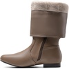 image:imageDREAM PAIRS Womens Wide Calf Knee High Pull On Fall Weather Winter BootsWideCalfKhaki