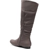image:imageDREAM PAIRS Womens Wide Calf Knee High Pull On Fall Weather Winter BootsWideCalfTaupe