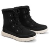 image:imageDREAM PAIRS Womens Winter Boots Cozy Faux Fur AntiSlip Snow Boots Lace Up Comfort Stylish Ankle Booties for Cold Weather City WalkBlack
