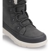 image:imageDREAM PAIRS Womens Winter Boots Cozy Faux Fur AntiSlip Snow Boots Lace Up Comfort Stylish Ankle Booties for Cold Weather City WalkDark Grey