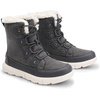 image:imageDREAM PAIRS Womens Winter Boots Cozy Faux Fur AntiSlip Snow Boots Lace Up Comfort Stylish Ankle Booties for Cold Weather City WalkDark Grey