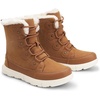 image:imageDREAM PAIRS Womens Winter Boots Cozy Faux Fur AntiSlip Snow Boots Lace Up Comfort Stylish Ankle Booties for Cold Weather City WalkTan