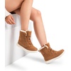 image:imageDREAM PAIRS Womens Winter Boots Cozy Faux Fur AntiSlip Snow Boots Lace Up Comfort Stylish Ankle Booties for Cold Weather City WalkTanfurry