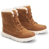 image:imageDREAM PAIRS Womens Winter Boots Cozy Faux Fur AntiSlip Snow Boots Lace Up Comfort Stylish Ankle Booties for Cold Weather City WalkTanfurry