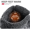 image:imageDREAM PAIRS Womens Winter Snow Duck BootsWaterproof Mid Calf AntiSlip Stability Lace Up Faux Fur Lining Warm Cozy Boots Outdoor Supportive InsoleGrey